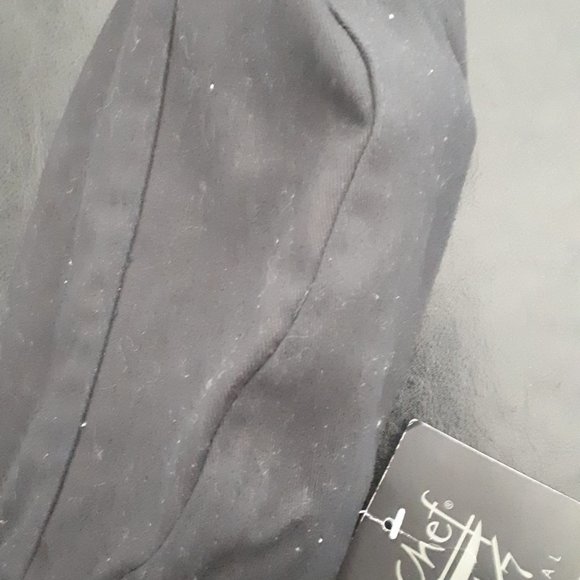 Hat - Chef Hat for Cook NWT Black (discoloration from sun & camera) - Picture 2 of 3